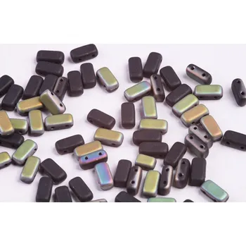 Korálek Dvoudírkové obdélníčky č. 42