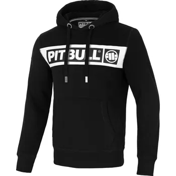 Pánské oblečení PitBull West Coast - pánská KP mikina SHERWOOD černá 3XL