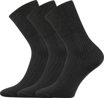 Pánské ponožky BOMA Zdravan 3 páry černé 41-42
