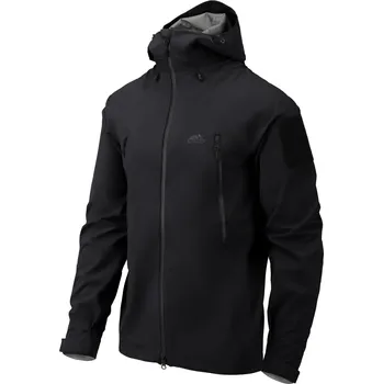 Pánský bomber Bunda Helikon SQUALL Hardshell Jacket - Black XL