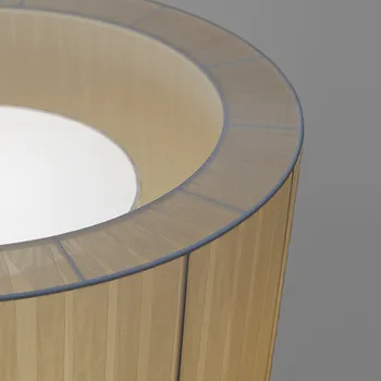 Nástěnné svítidlo Luxcambra Jednoduchá nástěnná lampička Indiana Wall Barva stínítka: Béžová, Barva svítidla: Černá 2065