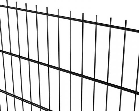 Nylofor 2D, svařovaný plotový panel, 2500 x 630 mm, Ø 6/5/6 mm, pozinkovaný, poplastovaný