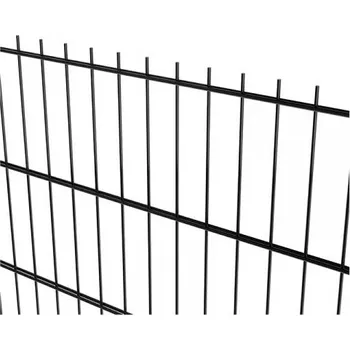 Nylofor 2D, svařovaný plotový panel, 2500 x 630 mm, Ø 6/5/6 mm, pozinkovaný, poplastovaný