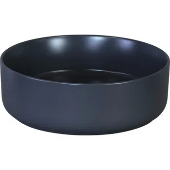 Umyvadlo na desku Sanox Note sanitární keramika šedá 37 x 37 x 12 cm