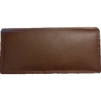 Peněženka Kožená velká peněženka TMAVĚ HNĚDÁ pragati