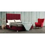 Materasso Manželská postel čalouněná WILD - bočnice ROZMĚR: 200 x 200 cm - ATYP