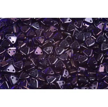 Korálek Dvoudírkový trojúhelník 6 mm č. 34