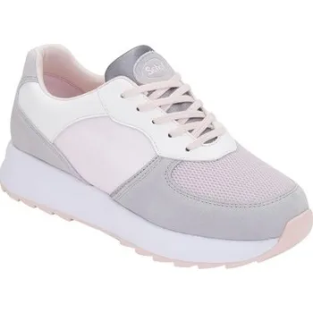 Dámské tenisky Scholl BEVERLY LACES růžové dámské zdravotní tenisky s paměťovou stélkou Memory Cushion