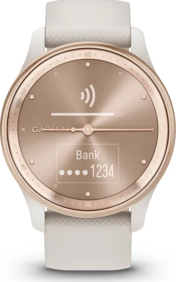 Garmin vívomove Trend Peach Gold/Ivory Band