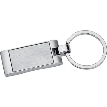 Wave kovová klíčenka, šedá