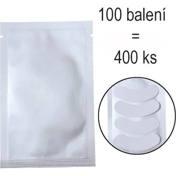 Silikonová podložka pro prodloužení řas - 400 ks