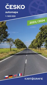 Automapa: Česko 1:500 000 2023/2024- Kartografie PRAHA (2023)