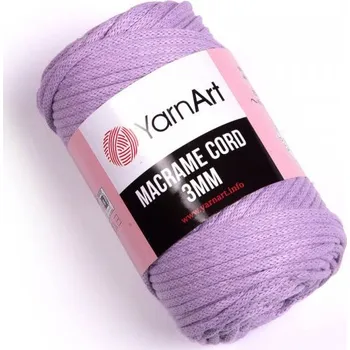 Příze YarnArt Macrame Cord 3mm Barva: Macrame Cord 3mm 765 fialová +doprava zdarma při nákupu nad 1990 Kč+dárek zdarma