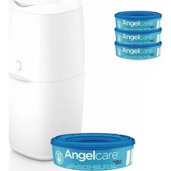 Koš na pleny Angelcare ANGELCARE Koš na pleny Classic + 1 kazeta + náhradní kazety 3 ks