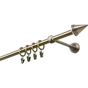 Garnýž kovová 300 cm jednořadá 19 Hrot mosaz