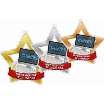 Poháry Bauer Akrylátová medaile MDASTARM67 | Studium