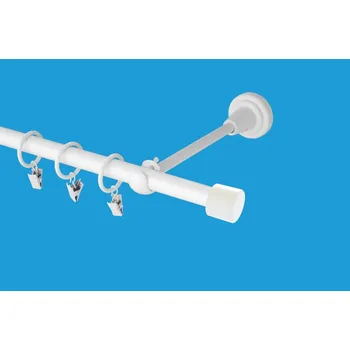 Garnýž Garnýž kovová 440 cm jednořadá 16 Válec bílá