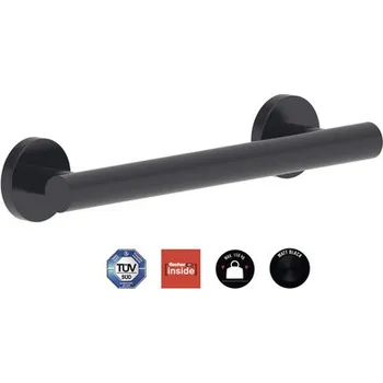 Madlo do koupelny Reika Comfort bezpečnostní madlo 30 cm matně černá