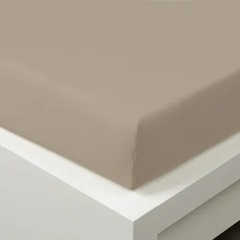 Prostěradlo Jersey prostěradlo s elastanem světle hnědé: 90x200cm