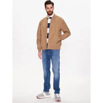 Pánské oblečení Lindbergh Bunda bomber 30-321000 Hnědá Regular Fit M