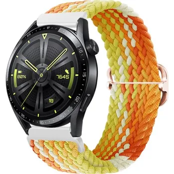 Řemínek na hodinky BSTRAP | BStrap Elastic Nylon reminek na Samsung Galaxy Watch 3 41mm, fragrant orange (SSG024C1301)