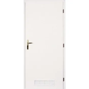 Interiérové dveře Dveře interiérové Doornite BÍLÉ 90 cm + větrací mřížka