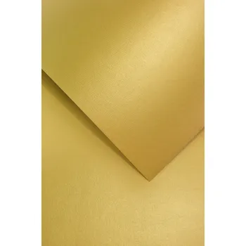 Barevný papír Galeria Papieru Ozdobný papír Iceland zlatá antik 220g, 20ks