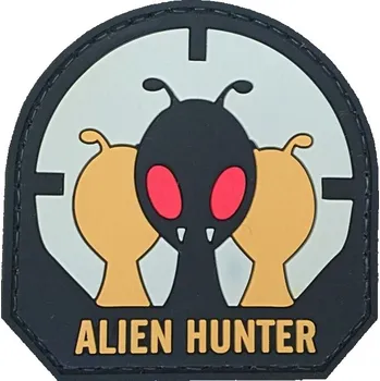 Nášivka PVC nášivka Alien Hunter