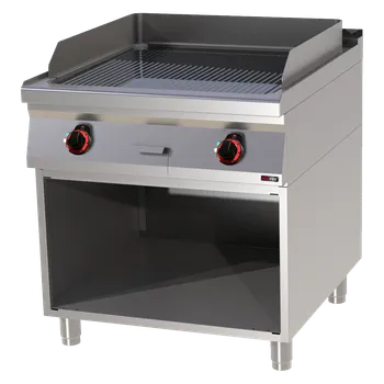 Kuchyňský gril REDFOX Grilovací plotna rýhovaná FTRC 90/80 E chrom