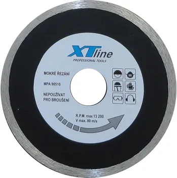 úhlová bruska XTLINE Diamantový řezný kotouč plný 150 x 22,2 mm
