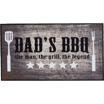 Koberec Kuchyňský pratelný koberec FLOMA Dad\'s bbq (Cfl-S1) - 67 x 120 x 0,5 cm