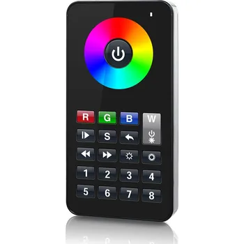 Ovladač světel MCLED Ovladač RF RGBW 8 zón řízení jasu a barevných režimů dálkový ML-910.545.22.0