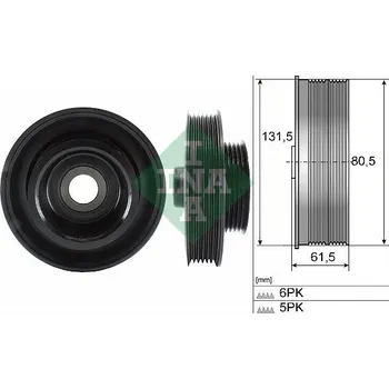 Řemenice, klikový hřídel Schaeffler INA 544 0141 10