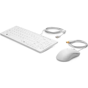 Klávesnice HP Healthcare Edition Set klávesnice a myši, drátový, CZ layout, USB, bílý 1VD81AA