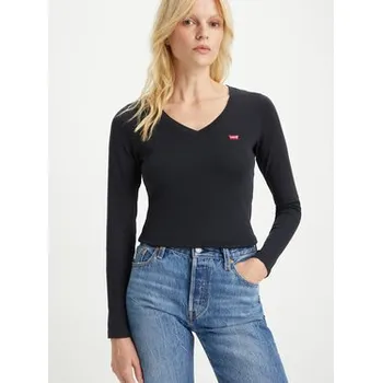 Levi's® T-Shirt Baby Tee A48910000 Černá Slim Fit L