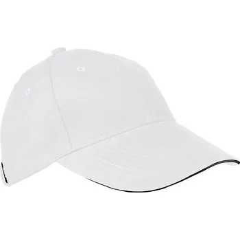 Kšiltovka Sandwich baseballová čepice, bílá