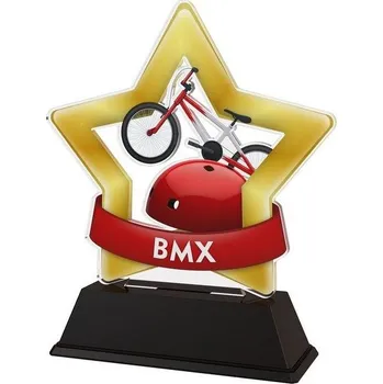 Poháry Bauer Akrylátová trofej STAR001M29 | Cyklistika