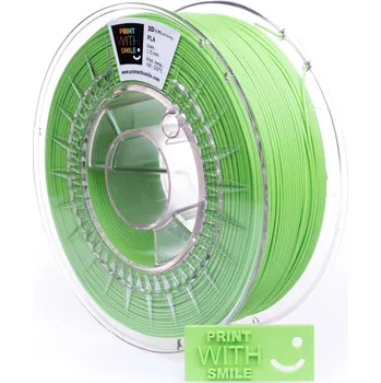 Filament Print with smile PLA - green apple, 1,75 mm, 0,5 kg