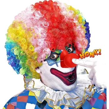 Karnevalový doplněk Klaunský nos pískací