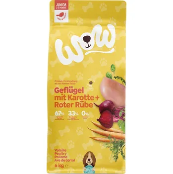 Krmivo pro psa 6kg WOW Junior s drůbežím