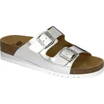 Scholl GLAM SS 2 stříbrné dámské zdravotní pantofle