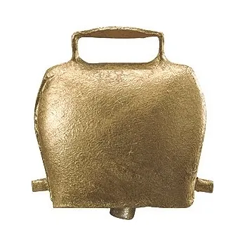 Pastevní zvonec, zvonek pro ovce a kozy plechový rovný 60 mm