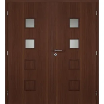 Interiérové dveře Dveře interiérové DOORNITE 145 cm QUADRA 2 dvoukřídlé