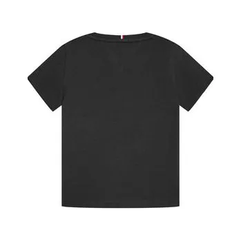 Pánská móda Tommy Hilfiger T-Shirt Essential KS0KS00210 Černá Regular Fit 12Y