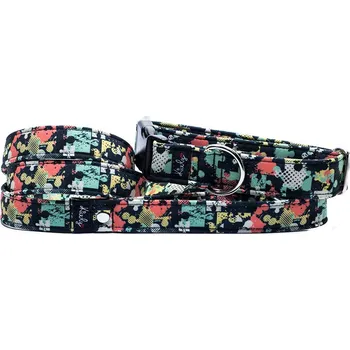 Vodítko pro psa Vodítko přepínací HAPPYZOO BY KIWLY softshell Puzzle 3 2,5x200cm