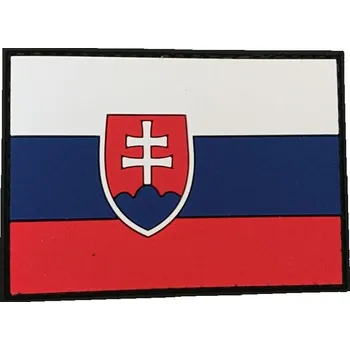 Nášivka PVC nášivka Slovenská republika, vlajka