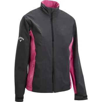 Golf Callaway Liberty 4.0 Waterproof dámská bunda, černá/tmavě růžová, vel. XL