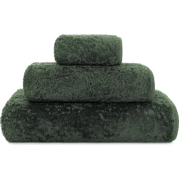 Utěrka Ručník z egyptské bavlny Graccioza Long Double Loop 700 gsm Moss (zelená) Barva: Zelená - Moss, Velikost: 30 x 50 cm