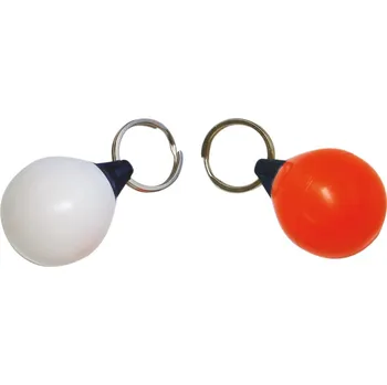 Přívěsek na klíče ve tvaru hrušky s kroužkem Barva: Oranžová
