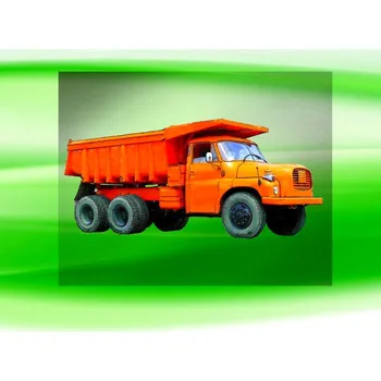 Nášivka nažehlovačka 7x3 cm nákladní auto České výroby 148 (DTF nažehlovačka nákladní auto)